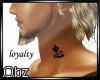 [OB]Loyalty chin tatoo_M