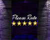 Please Rate Sign