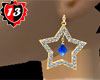 #13 Star Earing BLUE