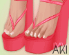 Aki Platform Sandals PK