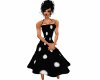 50's polka dot dress