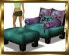 Peacock Couch