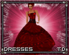 *T Red Bridesmaid Dress