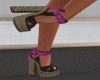 PurpleMagic/Black shoes