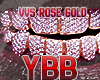 ROSE` GOLD VVS  Grillz F
