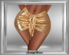 Gold Glitter Skirt