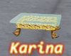 -K- Coffee table gold