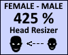 Head Scaler 425%