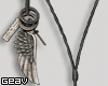 G | Wing Cross Necklace