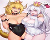 Bowsette and Boosette