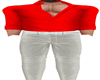 Bright Red Outfit