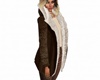 Warm Fuzzy Coat Brown