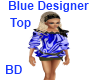 [BD] Blue Designer Top