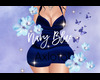 Bexx Navy Blue Elf Dress
