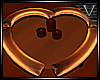 -V- Chocolat Heart table