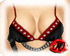 Red & Black Goth Bikini