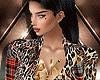 Print Dress Blazer