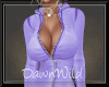 Purple Hoodie Dress