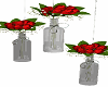 Hanging Rose Bottles