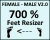 Feet Scaler 700% V2.0
