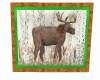 moose art work picture