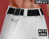 [AZ] White Summer pants