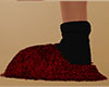 Red Fur Slippers (F)