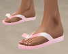 Pink Sandals w Bows