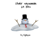 chair snowman