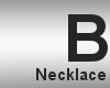L- Bella necklace black