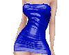 A~ Blue Liquid Dress