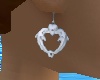 Dolphin Heart Earrings