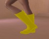 *A* Yellow Garden boots