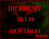 Billy Talent Try Honesty