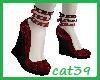 red leopard cherry wedge