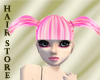 HS Hi Pigtail Candy Pink
