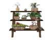 Wood Plant Stand 2