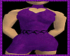 CL*purple velvet jumper