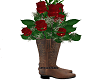Western Boot Roses