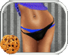 {C}Blue Bikini Bottoms