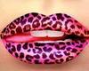 Pink Cheetah lips