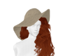 Safari hat w ginger hair