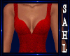 LS~NEW YEAR EVE GOWN RED