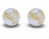 Marble Gold Ball Seats