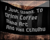 Coffee & Cthulhu Flag