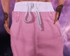 Pink Rolled Up Shorts