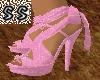 Pink Cobweb Heels