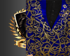 :PDP: GoldBlue blazer
