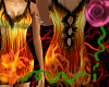 [D]Burning Fire Dress