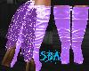 Purple Fringed Boots-SBA